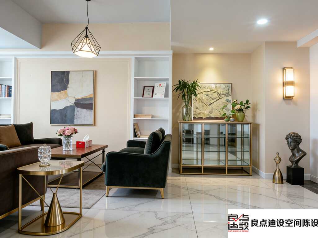 谁说办公室不能高级又松弛?这套轻奢混搭风软装设计我直接封神!✨